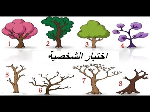 اختبار رسم الشجرة- تحليل الشخصية 12723