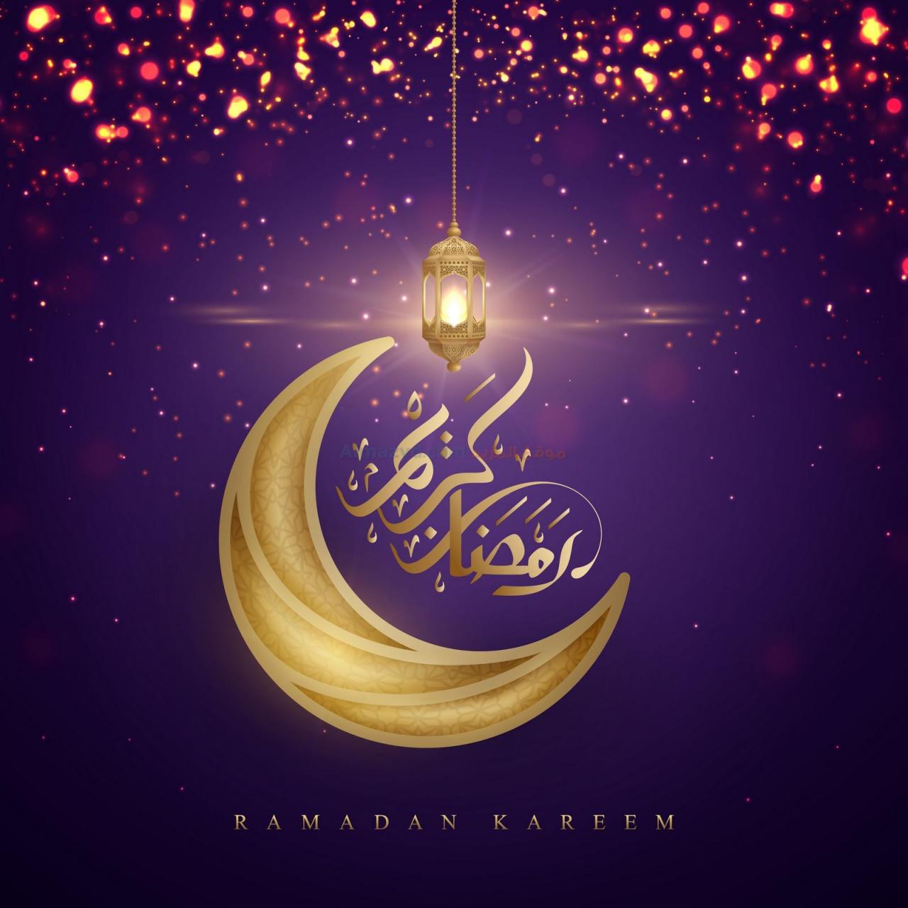 رسائل تهنئة برمضان- ‏رسائل تهنئة  بشعر برمضان 4402 14