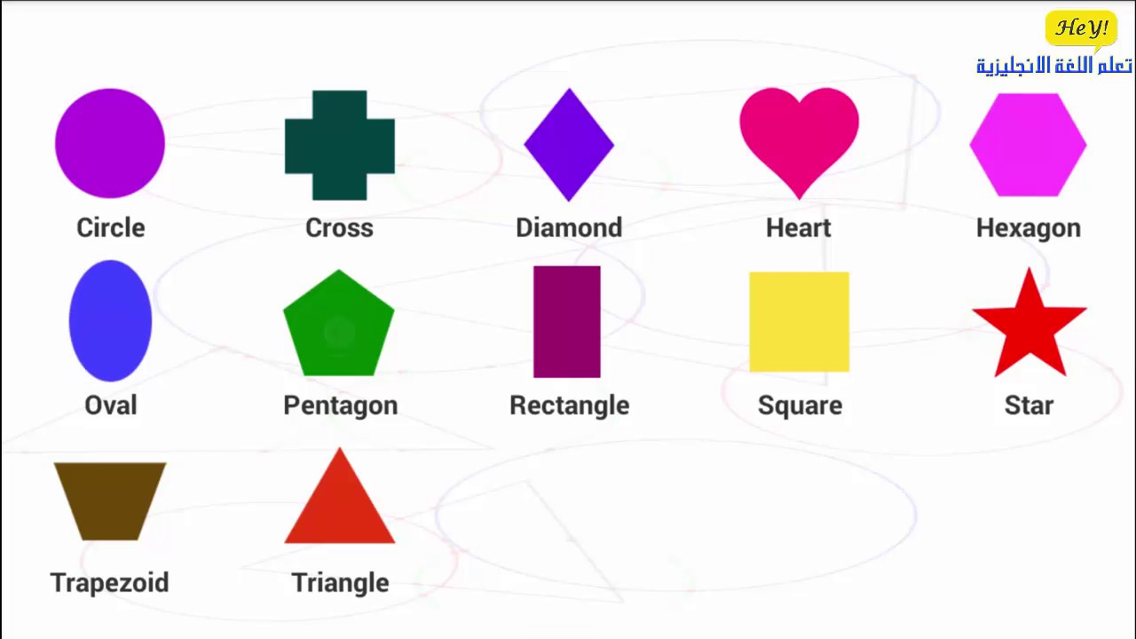 اشكال هندسية - صور تعليمية للاطفال عن الاشكال الهندسية 1506 9